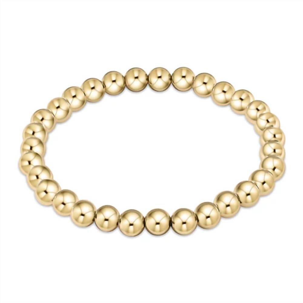 NEW ENEWTON women's classic bead bracelet in gold